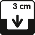 Plantdiepte: 3 cm