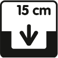 Plantdiepte: 15 cm