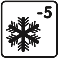 Vorstbestendigheid: -5 °C