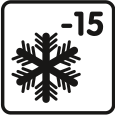 Vorstbestendigheid: -15 °C